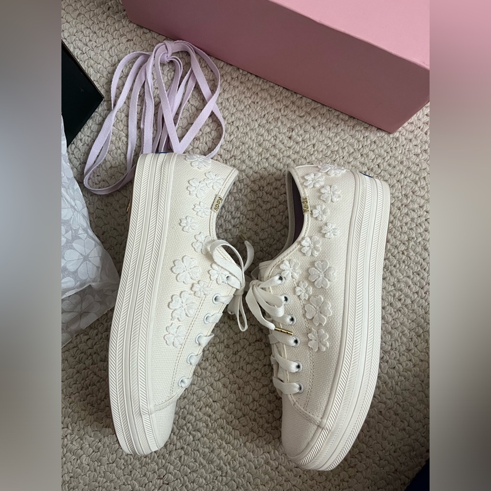 NWT Keds for Kate Spade - Triple Kick Platform Sneaker - Picture 12 of 15